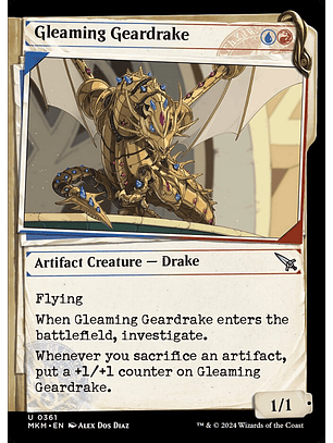 Gleaming Geardrake - MKM - U