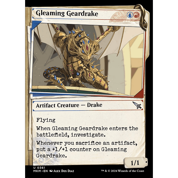 Gleaming Geardrake - MKM - U 2