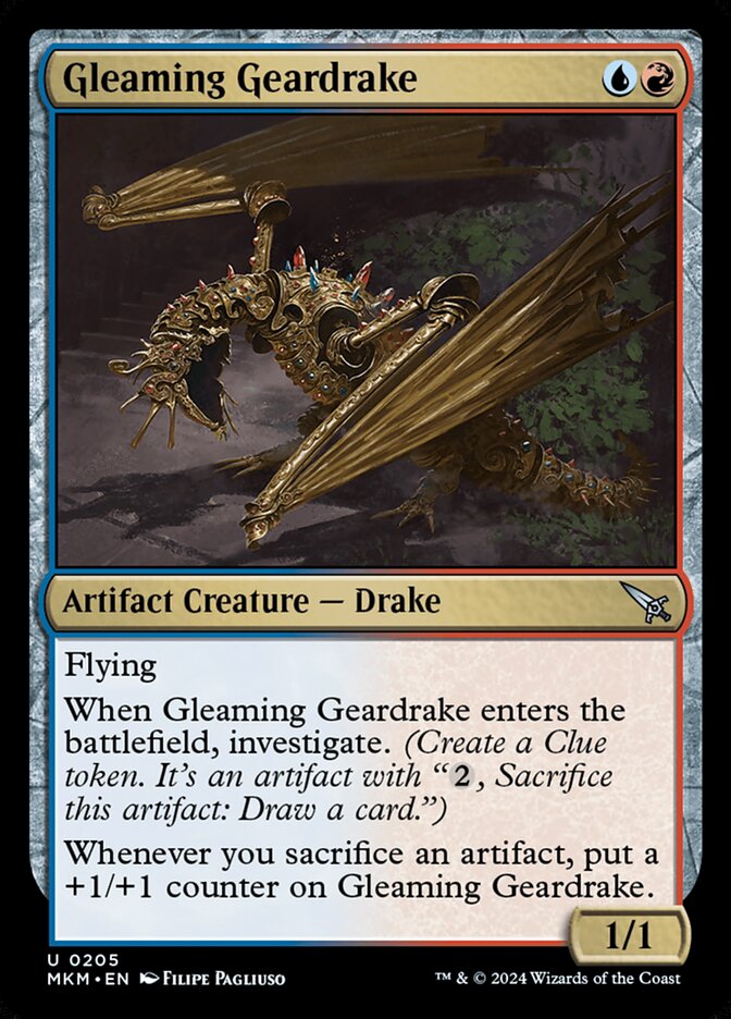 Gleaming Geardrake - MKM - U 1