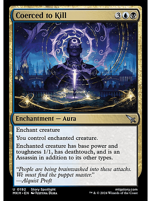 Coerced to Kill - MKM - U 