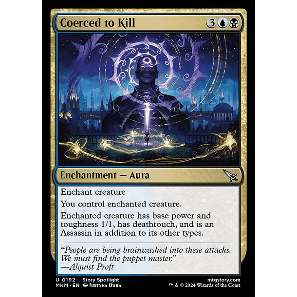 Coerced to Kill - MKM - U  1