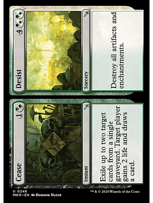 Cease // Desist - MKM - U 