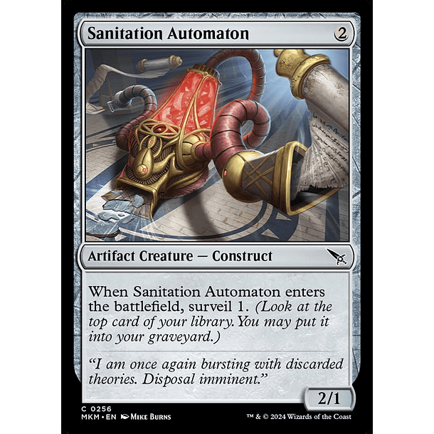 Sanitation Automaton - MKM - C 