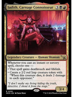 Judith, Carnage Connoisseur - MKM - R 