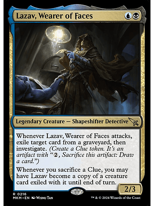 Lazav, Wearer of Faces - MKM - R 