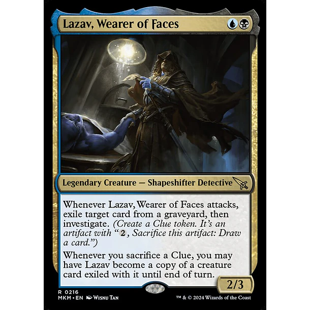 Lazav, Wearer of Faces (Serialized) [Murders at Karlov Manor] main image 0