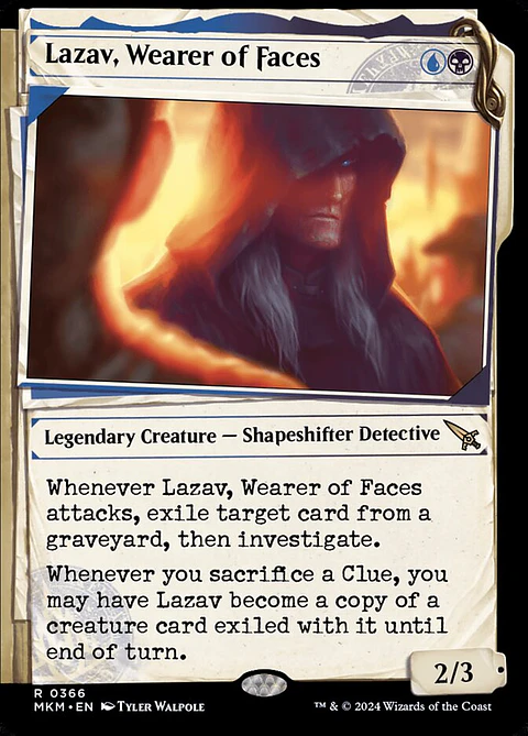Lazav, Wearer of Faces - MKM - R 