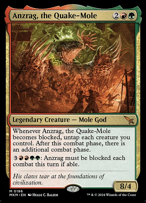 Anzrag, the Quake-Mole - MKM - M 