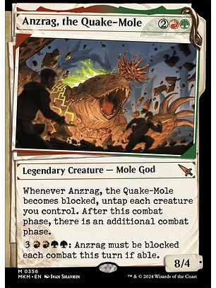 Anzrag, the Quake-Mole - MKM - M 