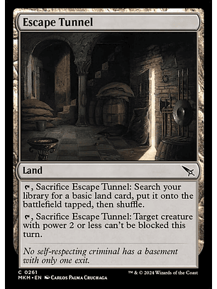 Escape Tunnel - MKM - C 