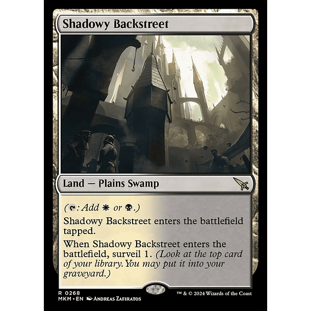 Shadowy Backstreet - MKM - R  1
