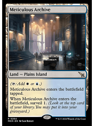 Meticulous Archive - MKM - R 
