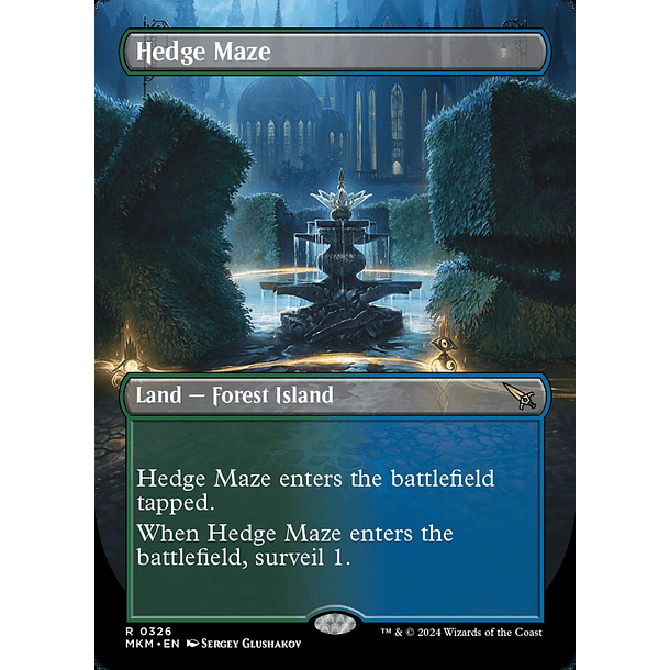 Hedge Maze - MKM - R 2