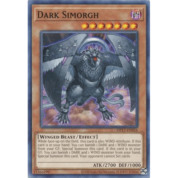 Dark Simorgh - OP17-EN016 - Common