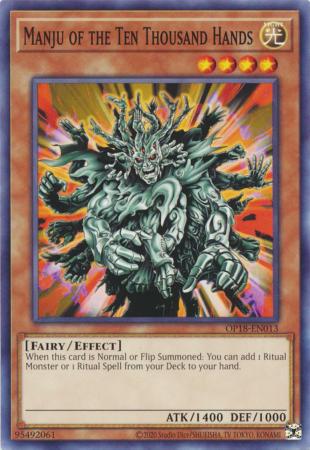 Manju of the Ten Thousand Hands - OP18-EN013 - Common 1