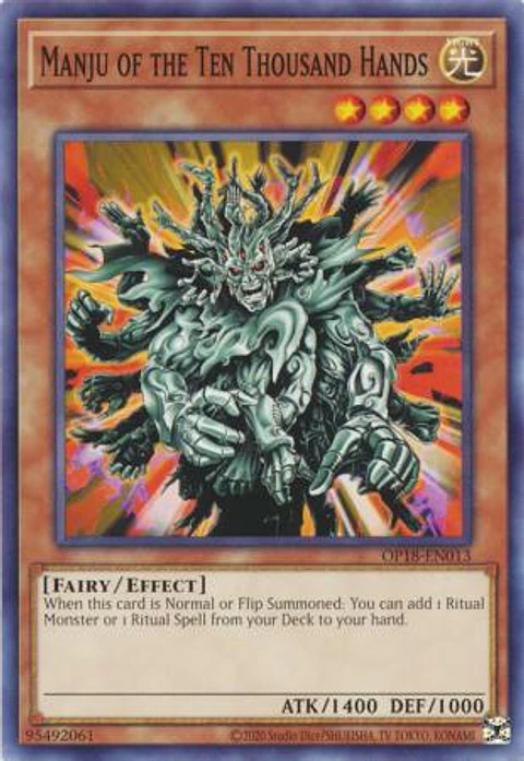 Manju of the Ten Thousand Hands - OP18-EN013 - Common