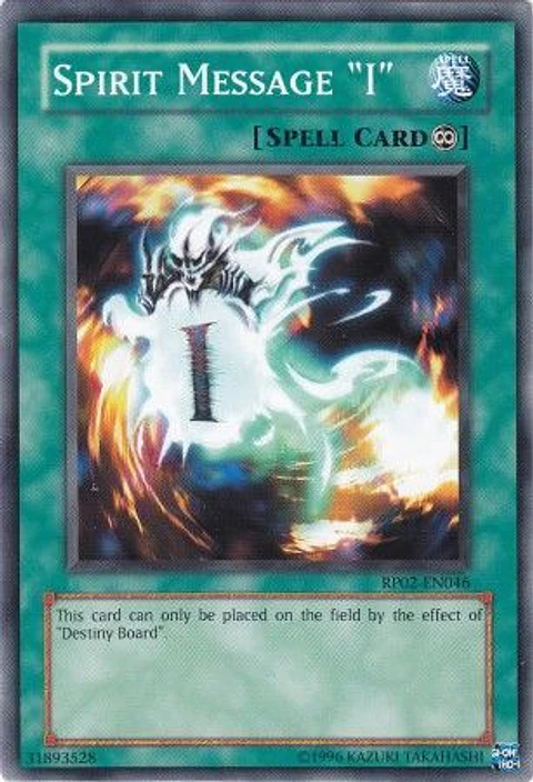 Spirit Message "I" - RP02-EN046 - Common