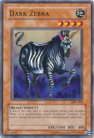 Dark Zebra - MRL-084 - Common 1