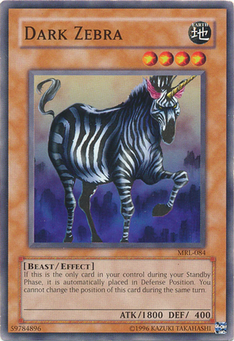 Dark Zebra - MRL-084 - Common