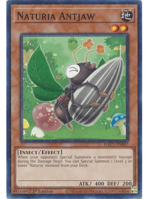 Naturia Antjaw - HAC1-EN097 - Duel Terminal Common Parallel