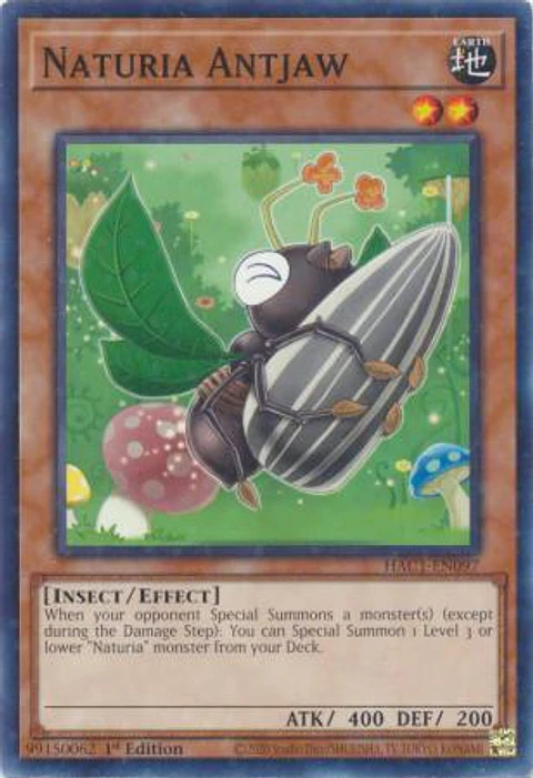 Naturia Antjaw - HAC1-EN097 - Duel Terminal Common Parallel