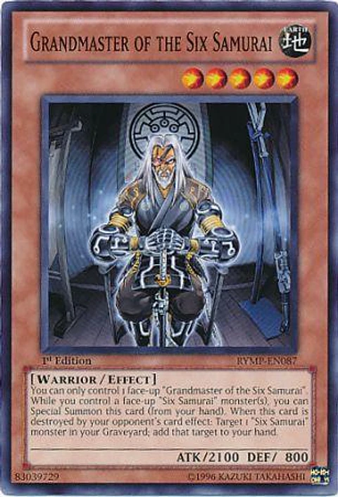 Grandmaster of the Six Samurai - RYMP-EN087 - Common