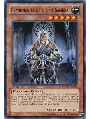 Grandmaster of the Six Samurai - SDWA-EN002 - Common