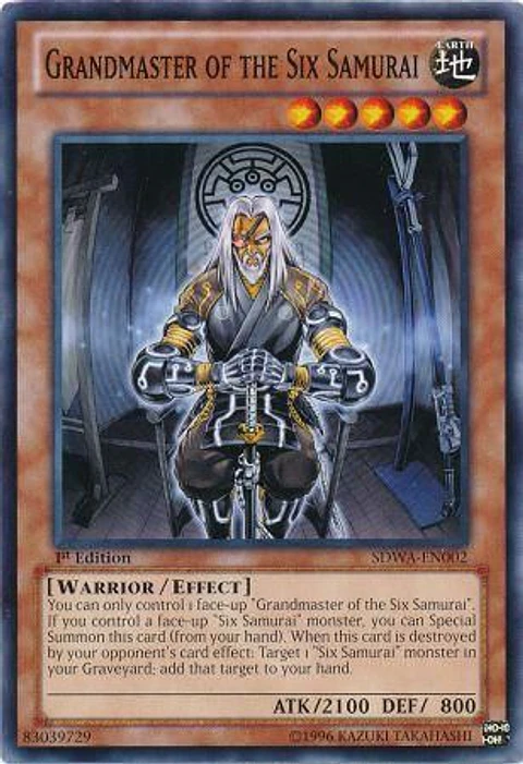 Grandmaster of the Six Samurai - SDWA-EN002 - Common