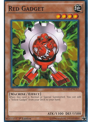 Red Gadget - YGLD-ENC17 - Common 