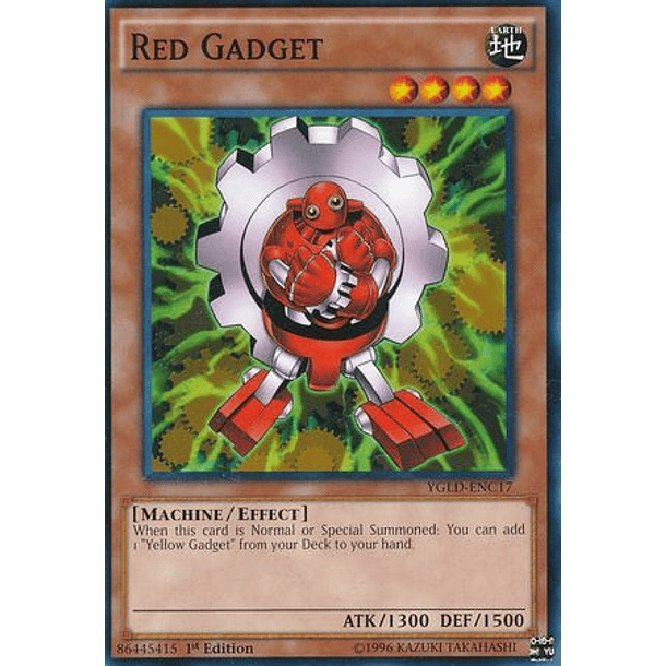 Red Gadget - YGLD-ENC17 - Common 