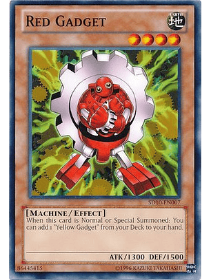 Red Gadget - SD10-EN007 - Common 