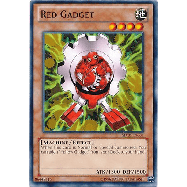 Red Gadget - SD10-EN007 - Common 
