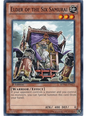 Elder of the Six Samurai - SDWA-EN021 - Common