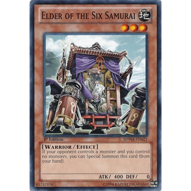 Elder of the Six Samurai - SDWA-EN021 - Common