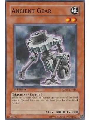 Ancient Gear - SD10-EN015 - Common 