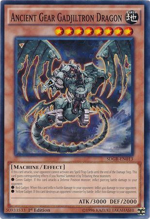 Ancient Gear Gadjiltron Dragon - SDGR-EN013 - Common  1