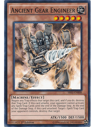 Ancient Gear Engineer - SR03-EN008 - Common 