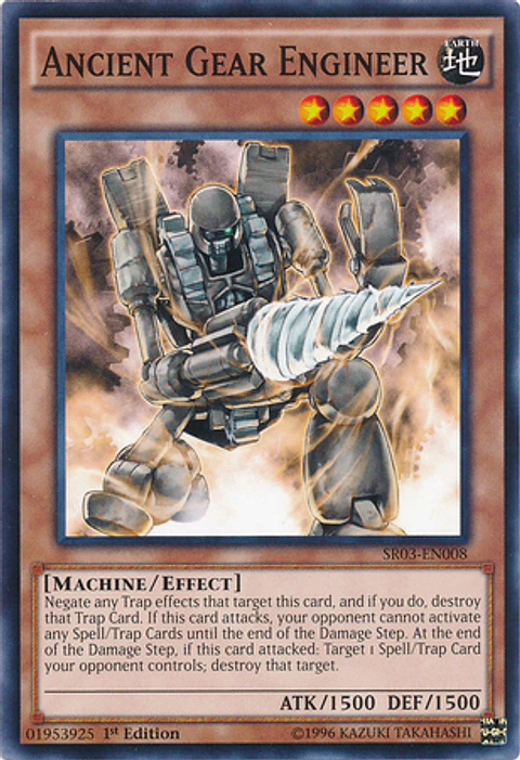 Ancient Gear Engineer - SR03-EN008 - Common 