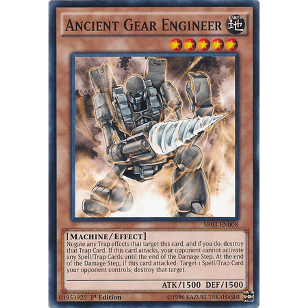 Ancient Gear Engineer - SR03-EN008 - Common 