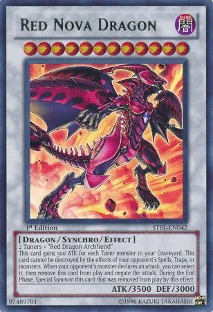 Red Nova Dragon - STBL-EN042 - Ultra Rare 1