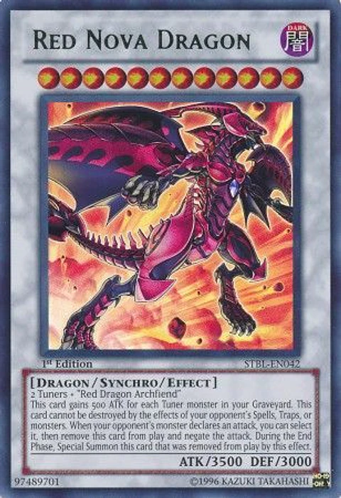 Red Nova Dragon - STBL-EN042 - Ultra Rare