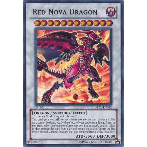 Red Nova Dragon - STBL-EN042 - Ultra Rare