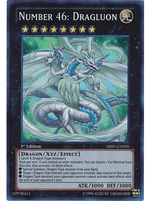Number 46: Dragluon - SHSP-EN050 - Super Rare (español)