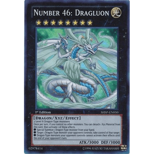 Number 46: Dragluon - SHSP-EN050 - Super Rare (español)