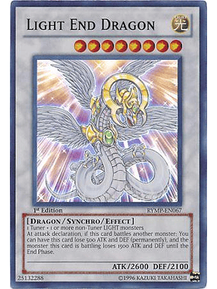 Light End Dragon - RYMP-EN067 - Super Rare (español) Jugada