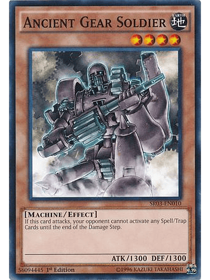 Ancient Gear Soldier - SR03-EN010 - Common 