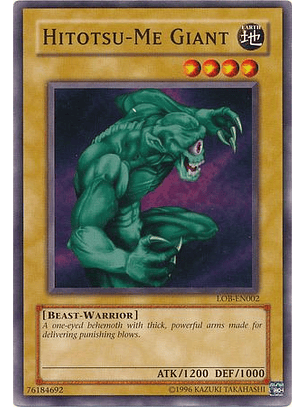 Hitotsu-Me Giant - LOB-002 - Common