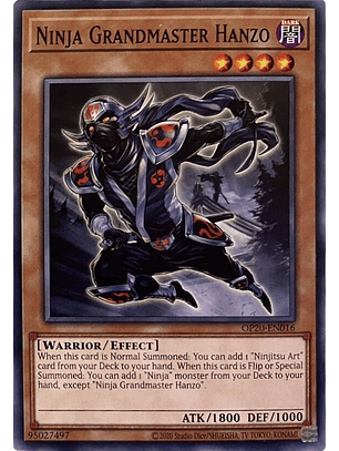 Ninja Grandmaster Hanzo - OP20-EN016 - Common