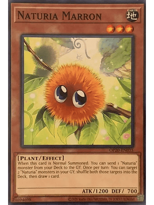 Naturia Marron - OP20-EN015 - Common 