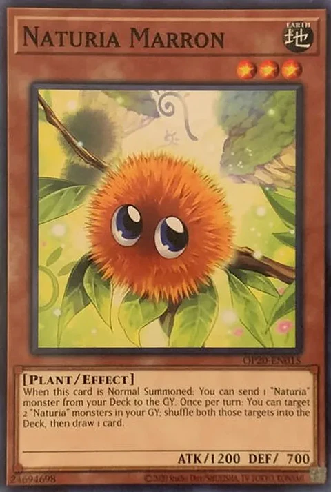 Naturia Marron - OP20-EN015 - Common 